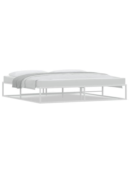 VOODIRAAM ILMA MADRATSITA VALGE 200X200 CM METALLIST