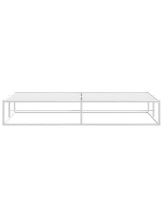 VOODIRAAM ILMA MADRATSITA VALGE 200X200 CM METALLIST