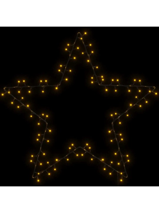 JÕULUTULED STAR SILHOUETTE 115 LED-I SOE VALGE