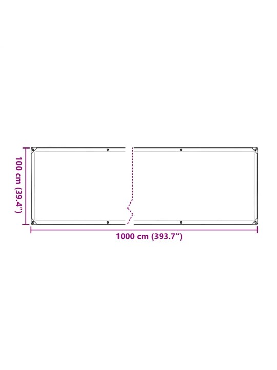 AASADEGA TAIMEKATE 1X10 M POLÜETÜLEEN