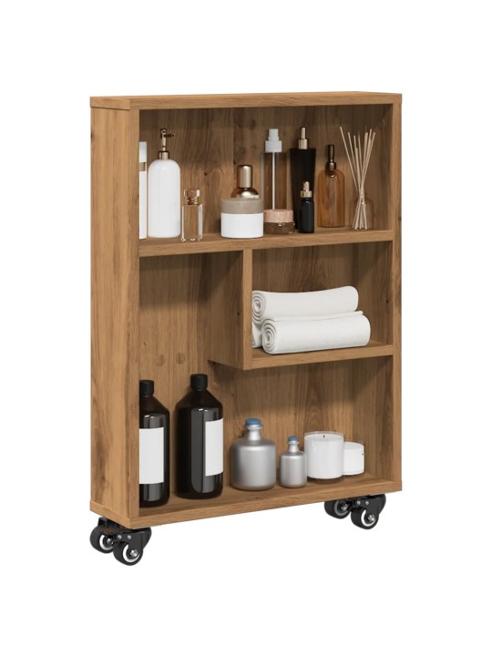 KITSAS HOIUKÄRU, KÄSITÖÖTAMM, 48 X 13 X 68 CM, TEHISPUIT