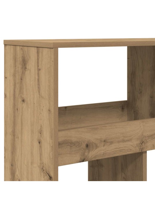RAAMATUKAPP, KÄSITÖÖTAMM, 100 X 33 X 187,5 CM, TEHISPUIT