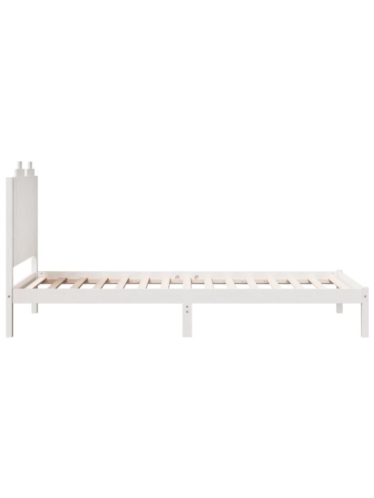 VOODIRAAM ILMA MADRATSITA, VALGE, 100X210 CM, MÄNNIPUIT