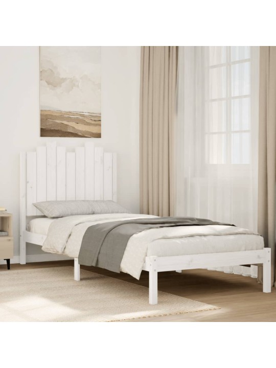 VOODIRAAM ILMA MADRATSITA, VALGE, 100X210 CM, MÄNNIPUIT