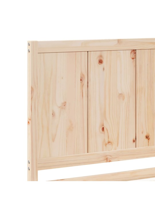 Voodiraam ilma madratsita, 100x210 cm, männipuit