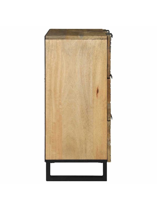 Kappide külgedel 2 tk pruun 60 x 33.5 x 75 cm mangopuit
