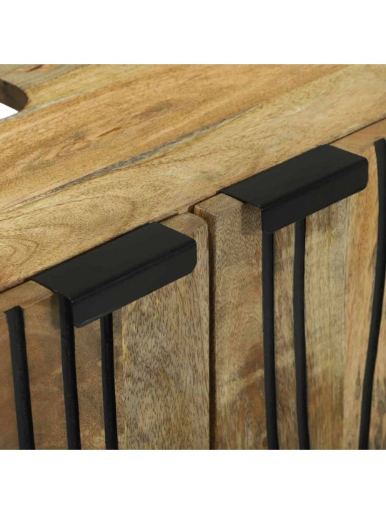 Vannitoa mööblikomplekt riiuliga uksega 2 tk pruun 62 x 33 x 58 cm