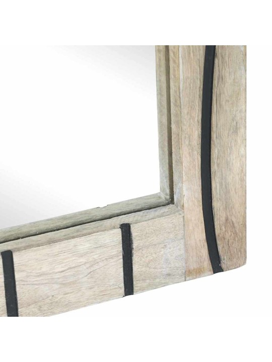Vannitoa mööblikomplekt riiuliga uksega 2 tk valge 62 x 33 x 58 cm