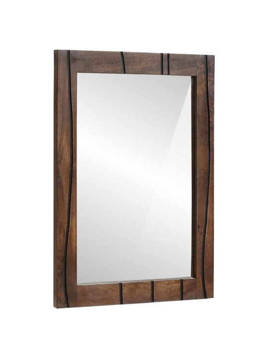 Vannitoa mööblikomplekt riiuliga 2 tk pähklipruun 62 x 33 x 58 cm