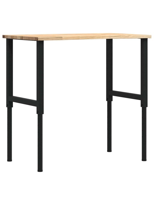 Töölaud, 100 x 60 x (71,5-98) cm, tammepuit