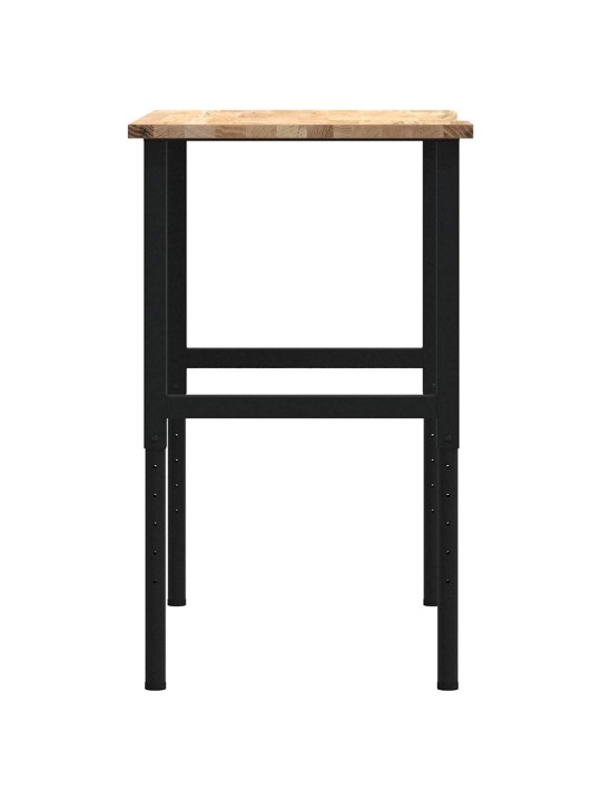 Töölaud, 100 x 60 x (71,5-98) cm, tammepuit