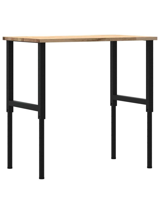 Töölaud, 100 x 60 x (71,5-98) cm, tammepuit