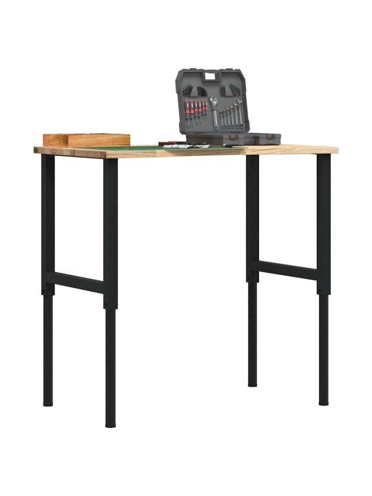 Töölaud, 100 x 60 x (71,5-98) cm, tammepuit