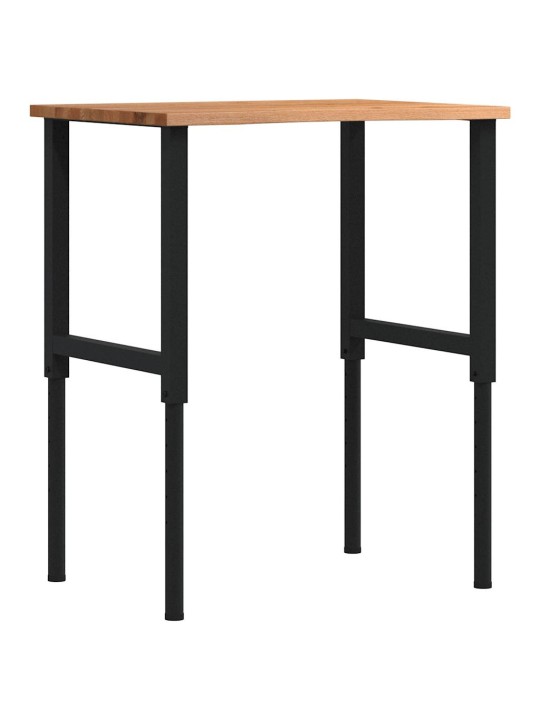 TÖÖLAUD, HELEPRUUN, 80X60X(71,5-98) CM, TAMMEPUIT