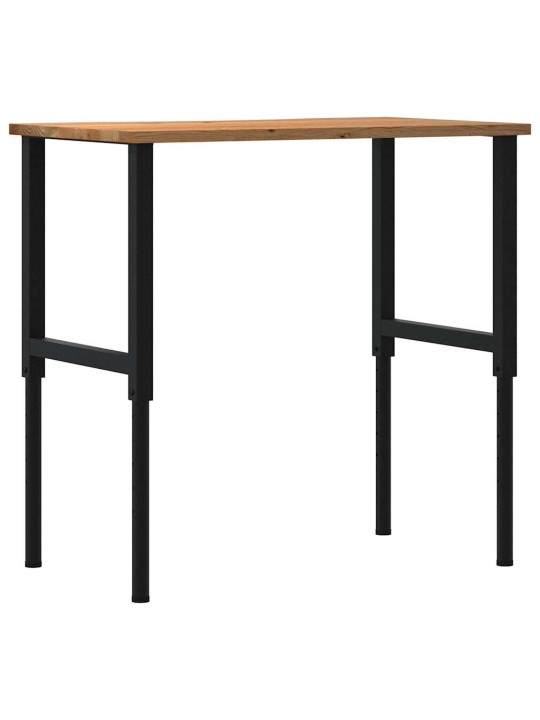 TÖÖLAUD, HELEPRUUN, 100X60X(71,5-98) CM, TAMMEPUIT