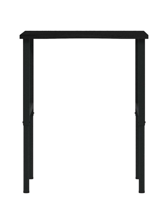 TÖÖLAUD, TUMEPRUUN, 80X60X(71,5-98) CM, TAMMEPUIT
