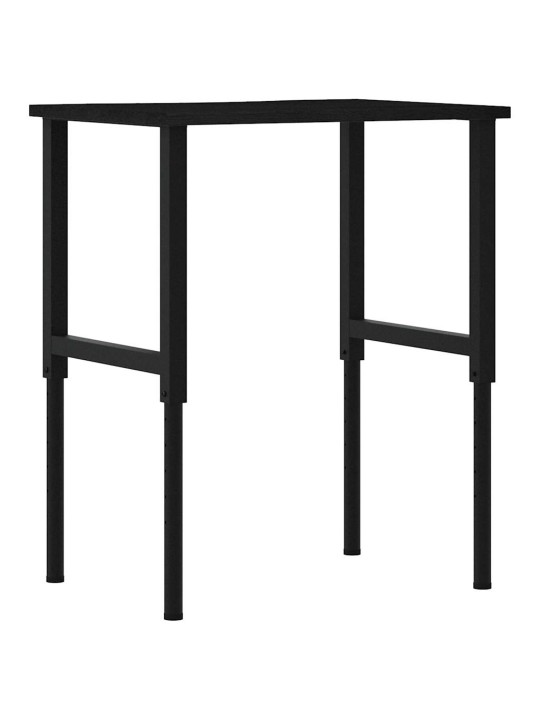 TÖÖLAUD, TUMEPRUUN, 80X60X(71,5-98) CM, TAMMEPUIT
