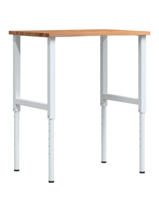 TÖÖLAUD, HELEPRUUN, 80X60X(71,5-98) CM, TAMMEPUIT