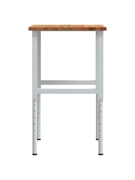 TÖÖLAUD, HELEPRUUN, 80X60X(71,5-98) CM, TAMMEPUIT