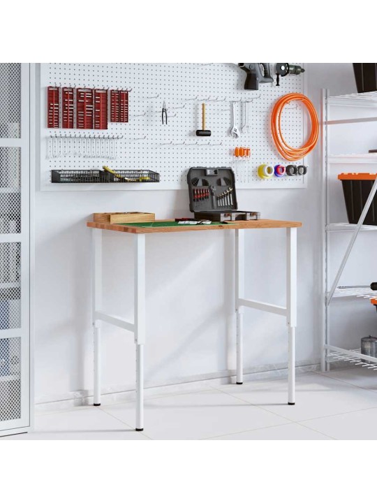 TÖÖLAUD, HELEPRUUN, 100X60X(71,5-98) CM, TAMMEPUIT