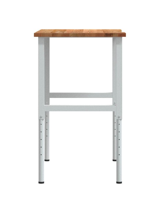TÖÖLAUD, HELEPRUUN, 100X60X(71,5-98) CM, TAMMEPUIT