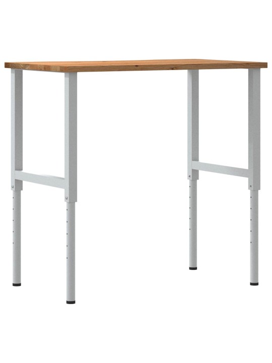 TÖÖLAUD, HELEPRUUN, 100X60X(71,5-98) CM, TAMMEPUIT