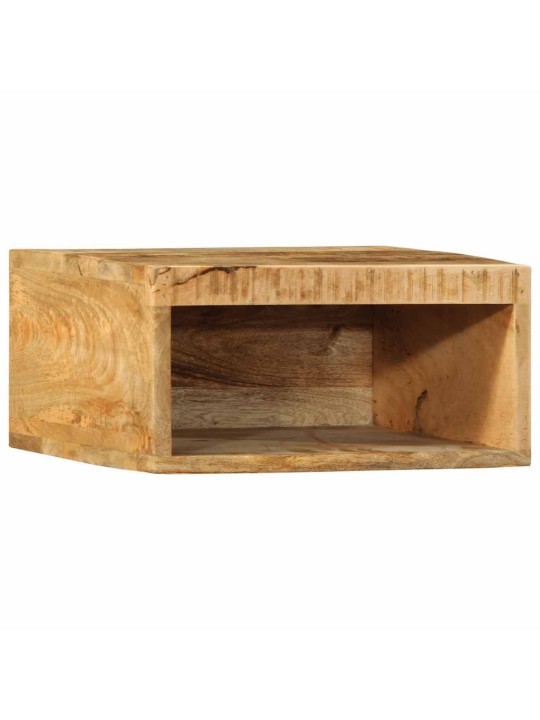 SEINALE PAIGALDATAV TELERIKAPP 40X30X19 CM TÄISPUIDUST MANGO