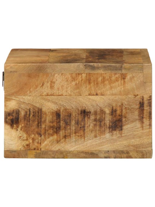 SEINALE PAIGALDATAV TELERIKAPP 40X30X19 CM TÄISPUIDUST MANGO