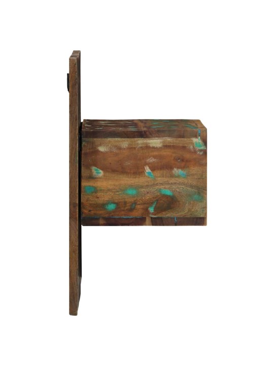 ÖÖKAPP, MITMEVÄRVILINE 50X27X50 CM TAASKASUTATUD TÄISPUIT