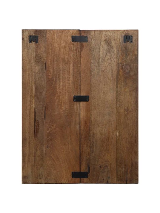 ÖÖKAPP, MITMEVÄRVILINE 60X32X80 CM TAASKASUTATUD TÄISPUIT