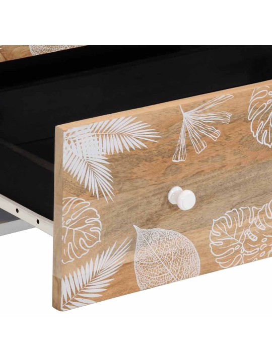 PUHVETKAPID 2 TK 60X33,5X75 CM TÄISPUIDUST MANGO
