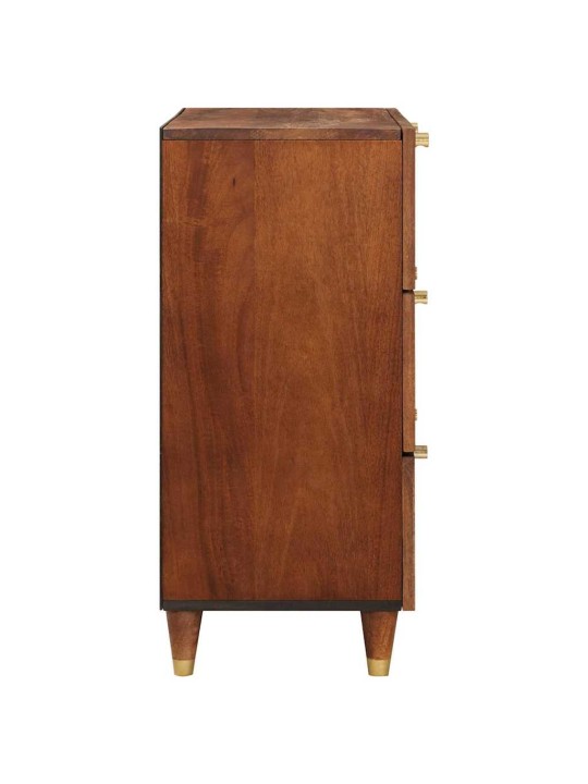 Kappide komplekt 2 tk pruun 60 x 33.5 x 75 cm mangopuit