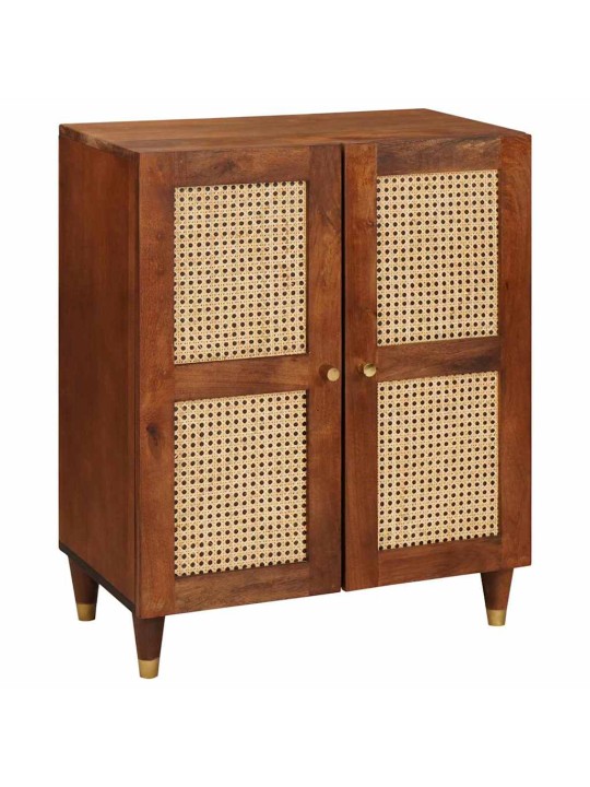 Kappide komplekt 3 tk pruun 180 x 33 x 75 cm mangopuit