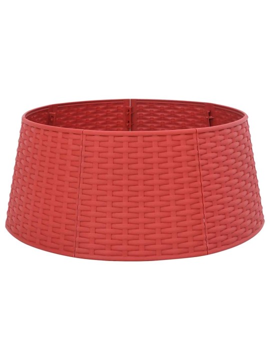 JÕULUPUU SEELIK PUNANE Ø56X23 CM PLASTIK