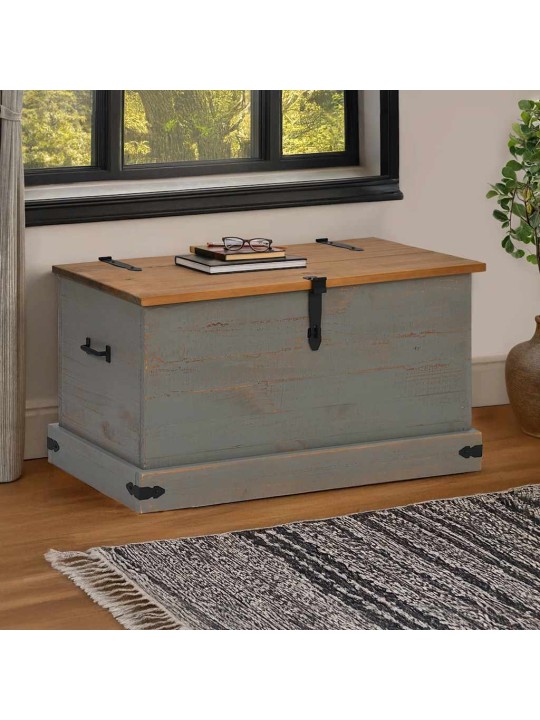 HOIUKAST HALDEN HALL 91X48X47 CM TÄISPUIDUST MÄND