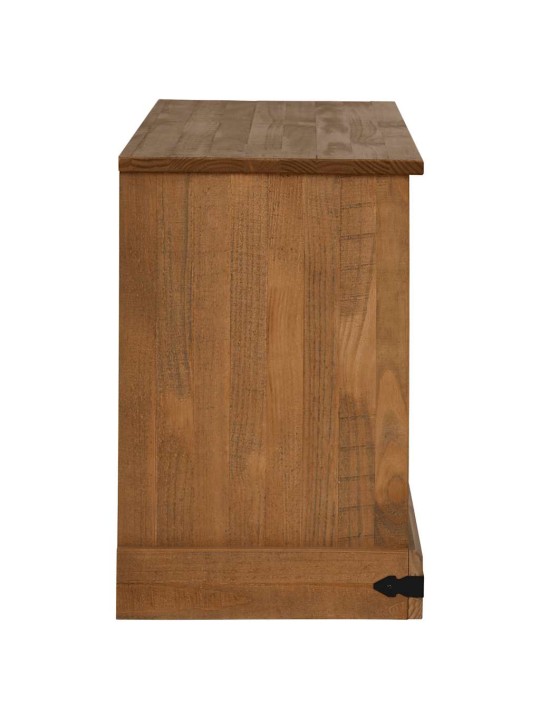 TELERIKAPP HALDEN LÜKANDUKSEGA 110X40X60 CM TÄISPUIDUST