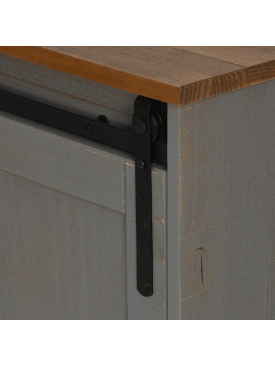 TELERIKAPP HALDEN 2 LÜKANDUKSEGA HALL 150X40X60 CM TÄISPUIT