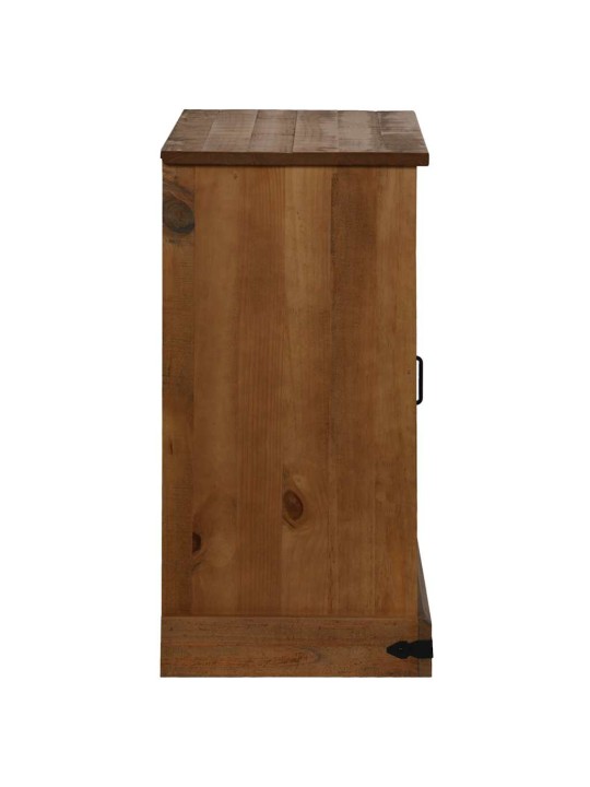 PUHVETKAPP HALDEN LÜKANDUKSEGA 80X40X80 CM TÄISPUIDUST