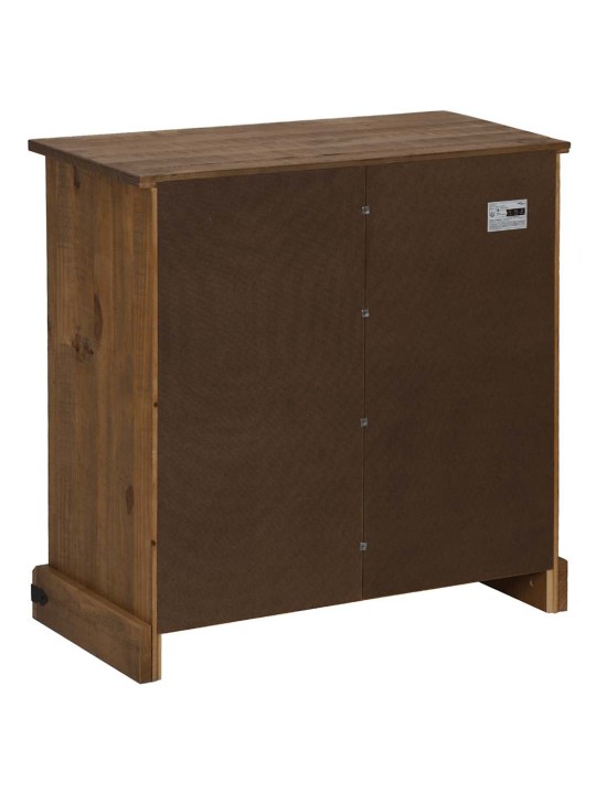 PUHVETKAPP HALDEN LÜKANDUKSEGA 80X40X80 CM TÄISPUIDUST