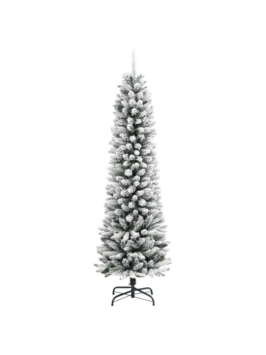 KITSAS KUNSTKUUSK LUMISTE OKSTEGA, 150 CM, PVC JA PE