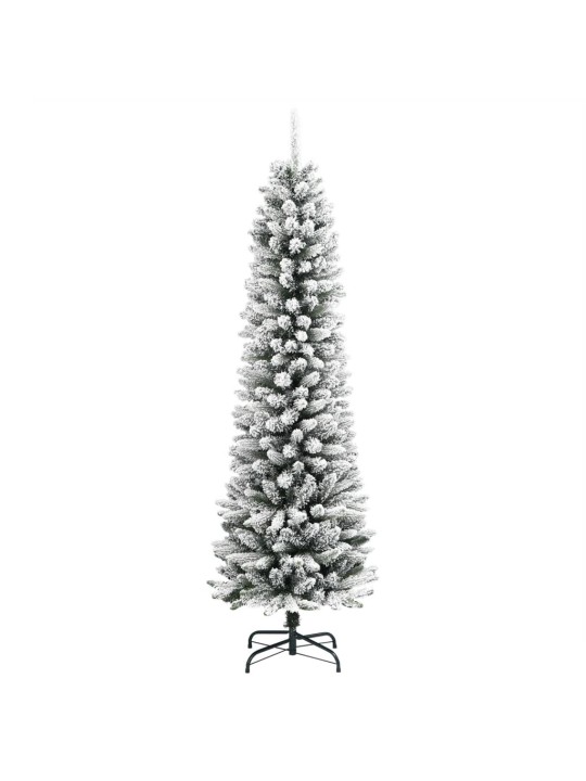 KITSAS KUNSTKUUSK LUMISTE OKSTEGA, 180 CM, PVC JA PE