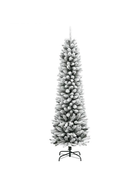 KITSAS KUNSTKUUSK LUMISTE OKSTEGA, 210 CM, PVC JA PE