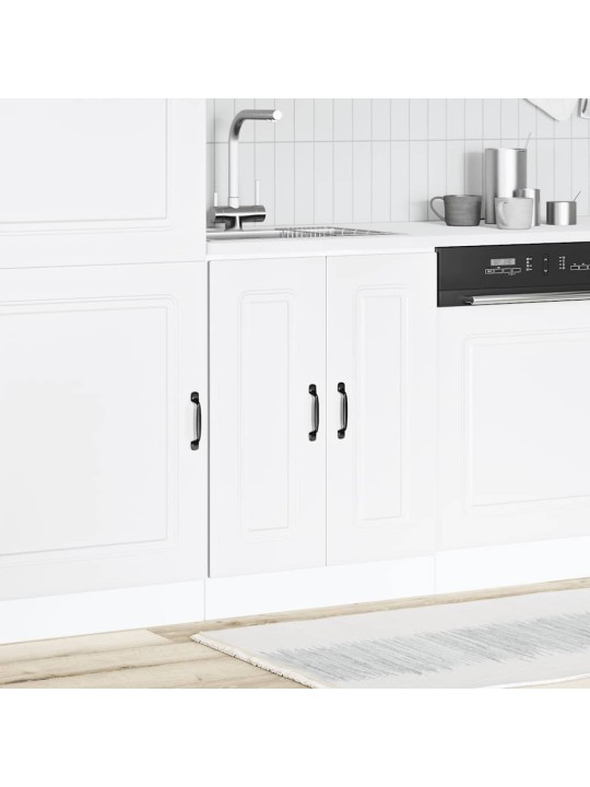 VALAMU ALUSKAPP "KALMAR" VALGE 60X46X81,5 CM ENGINEERED WOOD