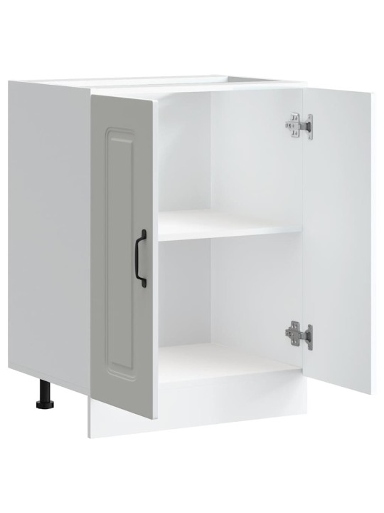 VALAMU ALUSKAPP "KALMAR" VALGE 60X46X81,5 CM ENGINEERED WOOD