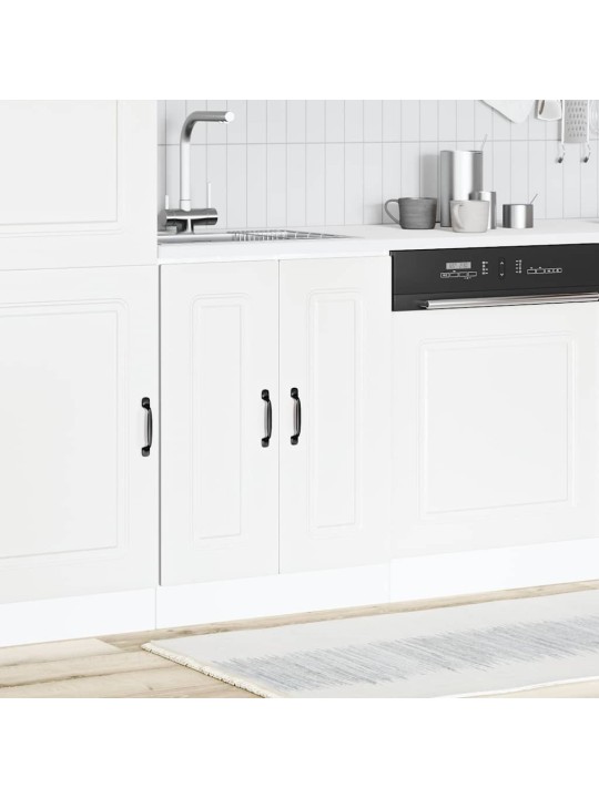 VALAMU ALUSKAPP "KALMAR" VALGE 60X46X81,5 CM ENGINEERED WOOD