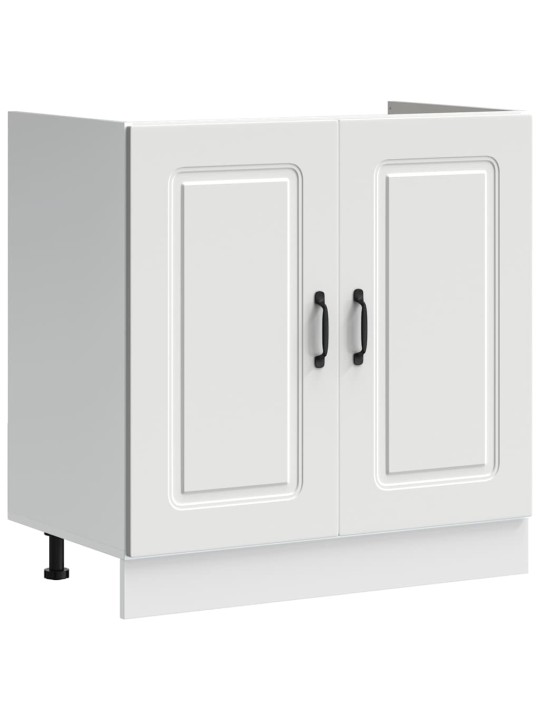 VALAMU ALUSKAPP, KALMAR, VALGE, 80X46X81,5 CM, TEHISPUIT