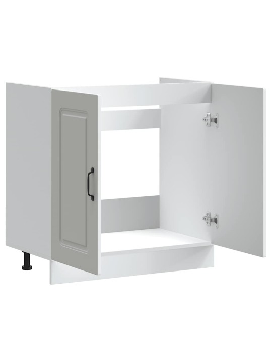 VALAMU ALUSKAPP, KALMAR, VALGE, 80X46X81,5 CM, TEHISPUIT