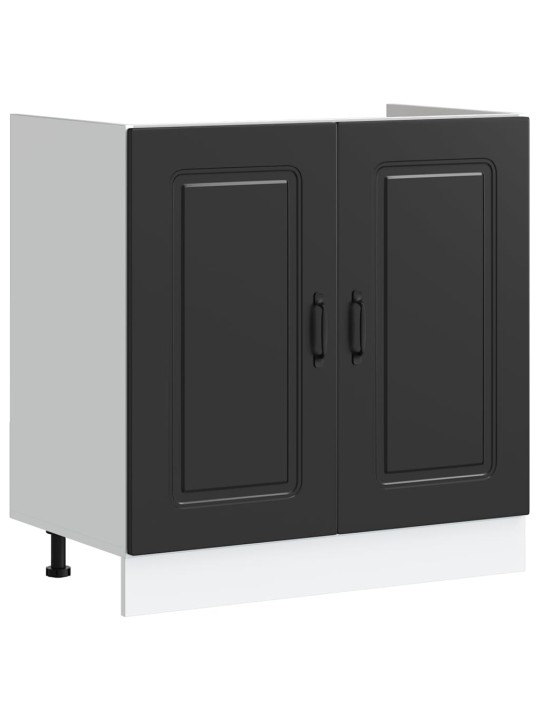 VALAMU ALUSKAPP, KALMAR, MUST, 80X46X81,5 CM, TEHISPUIT