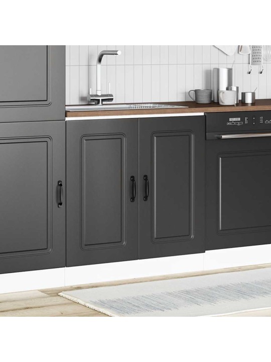 VALAMU ALUSKAPP, KALMAR, MUST, 80X46X81,5 CM, TEHISPUIT
