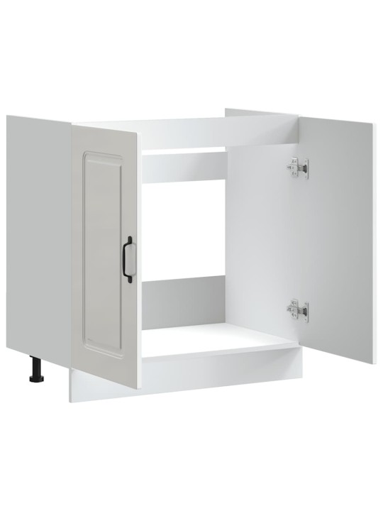 VALAMU ALUSKAPP, KALMAR, VALGE, 80X46X81,5 CM, TEHISPUIT